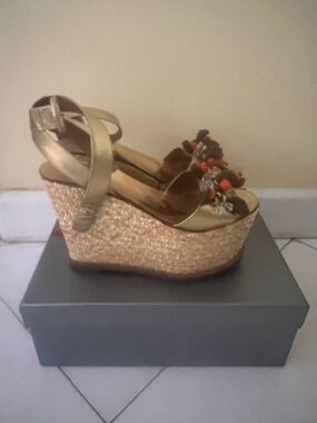 Prada Platform Sandals.